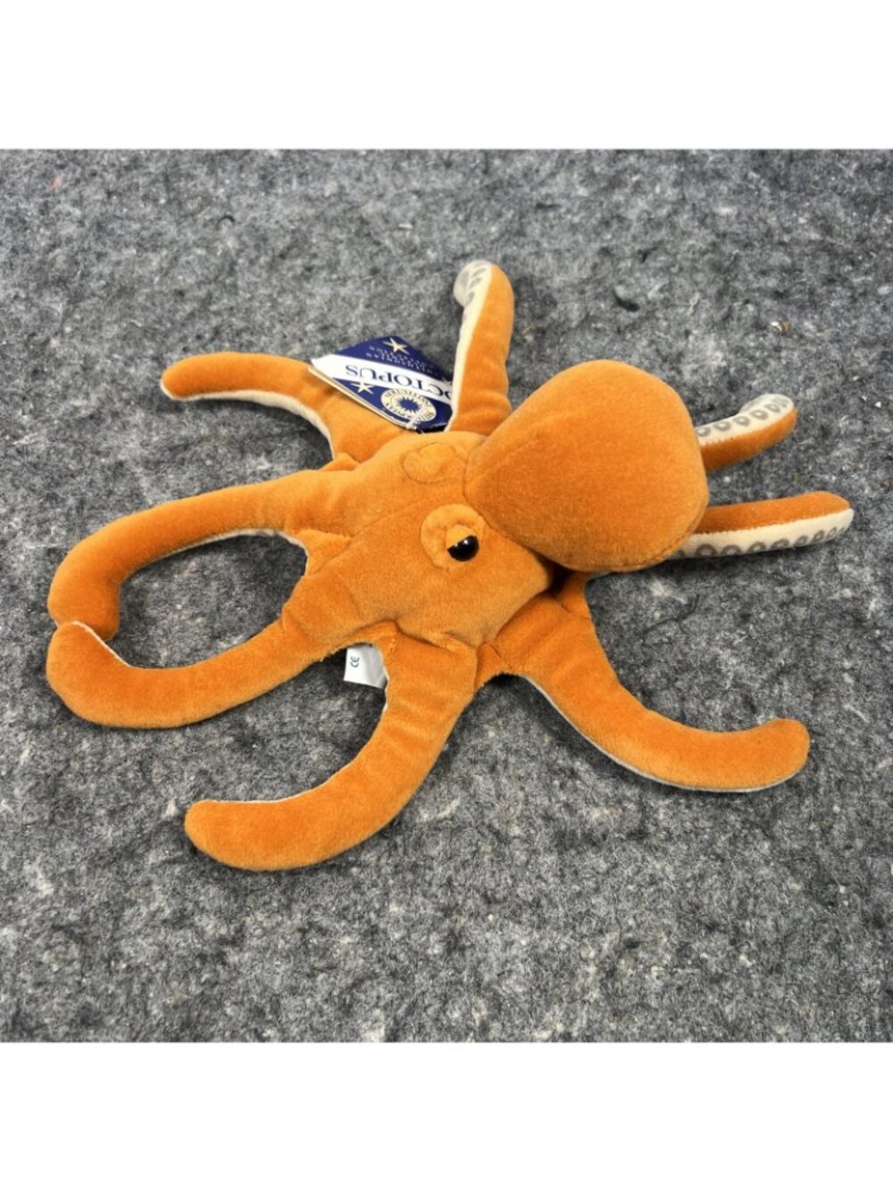 Vintage Octopus Plush 11” Soundprints Smithsonian Oceanic Collection Stuffed - Picture 4 of 11
